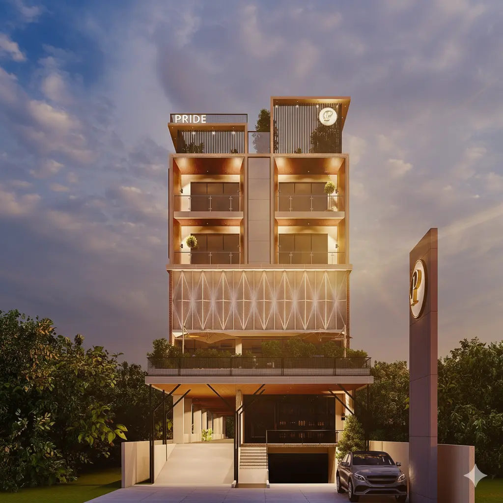 Pride Heritage Hotel Facade